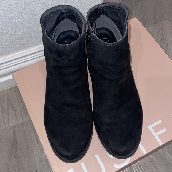 JustFab Alexis Black Ankle Booties, Women’s Size 8.5 - Picture 4 of 9